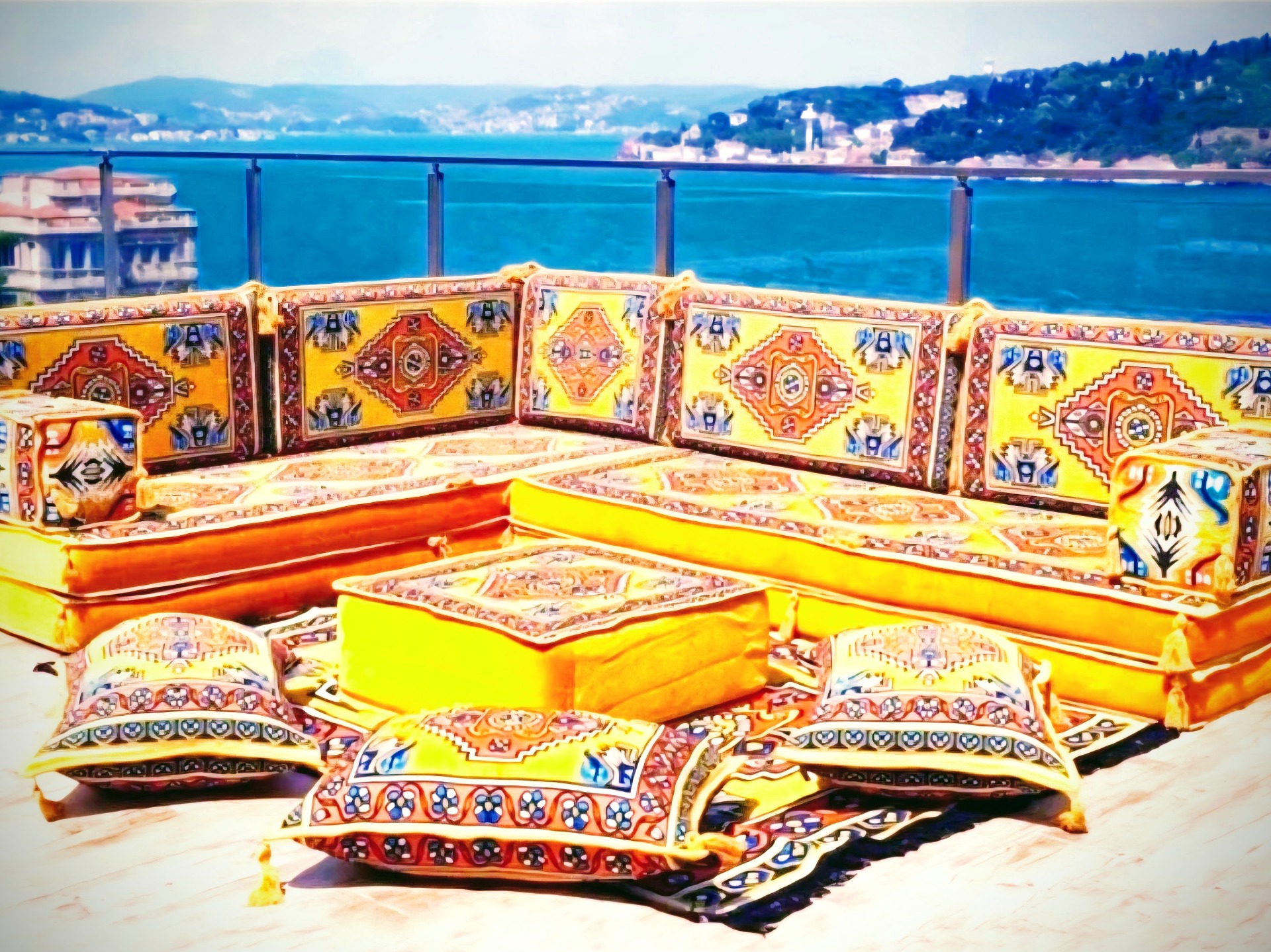 Oriental Sofa Set