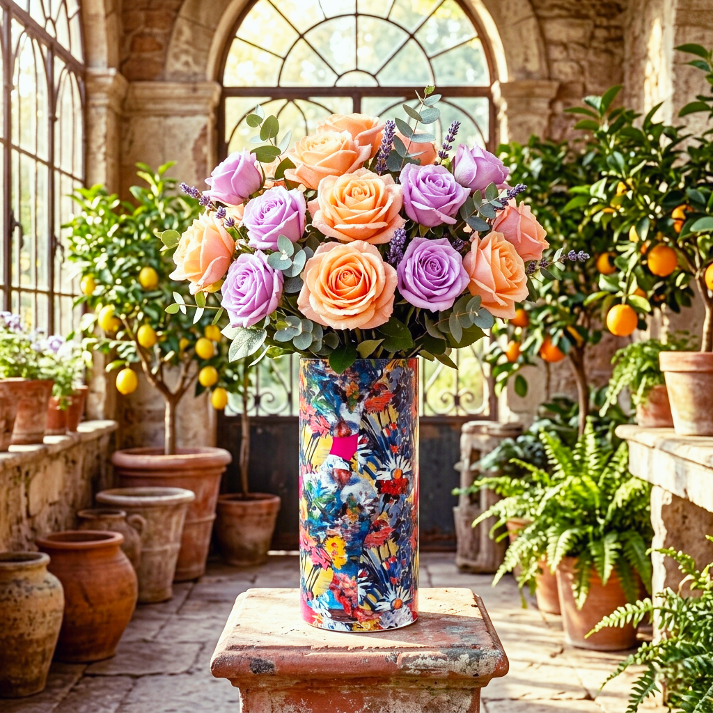 Artistic Glass Vase
